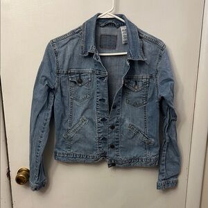 Levi Strauss Blue Denim Jacket Misses Small